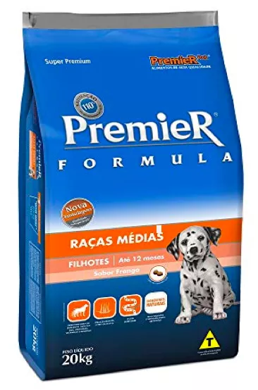 Ração Premier Raças Médias Filhotes